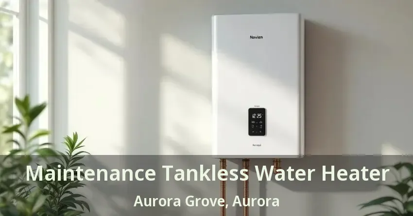Maintenance Tankless Water Heater Aurora Grove, Aurora - ON