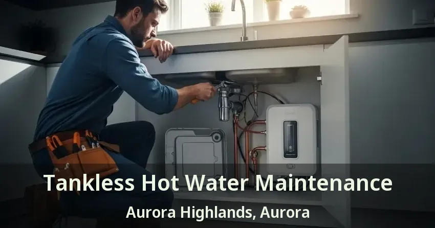 Tankless Hot Water Maintenance Aurora Highlands, Aurora - ON