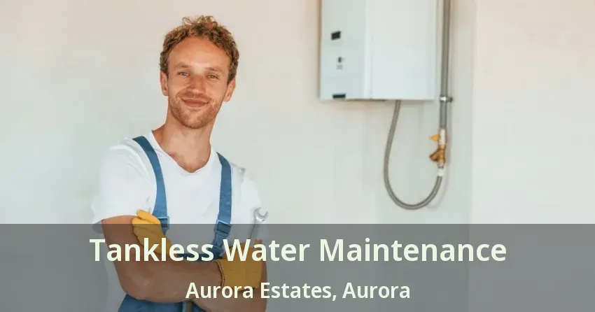 Tankless Water Maintenance Aurora Estates, Aurora - ON